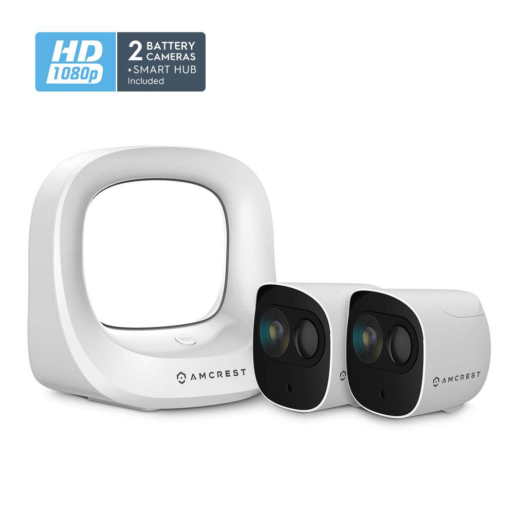 wireless rechargeable security camera system
