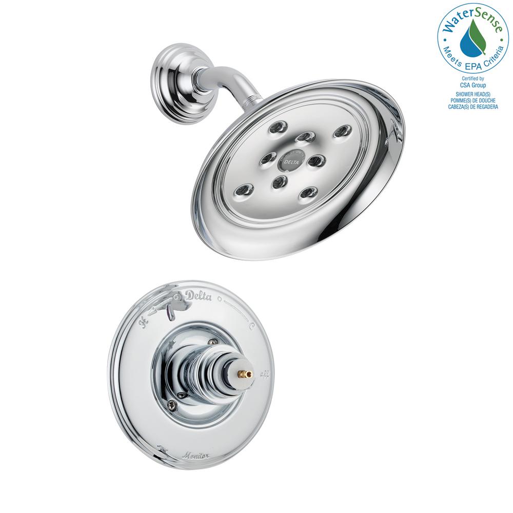 Delta Victorian Pull Up Diverter Tub Spout In Chrome RP34357 The Home   Chrome Delta Shower Bathtub Trim Kits T14255 H2olhp 64 65 