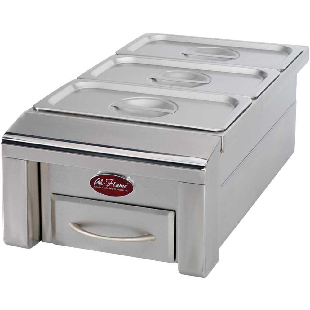 Cal Flame 12 In Drop Stainless Steel Bbq Food Warmer For Outdoor Grill Island Bbq07888p The Home Depot - Pictures Of Food Warmers Cal Flame 12 In Drop Stainless Steel Bbq Food Warmer For Outdoor Grill Island Bbq07888p The Home Depot - Pictures Of Food Warmers