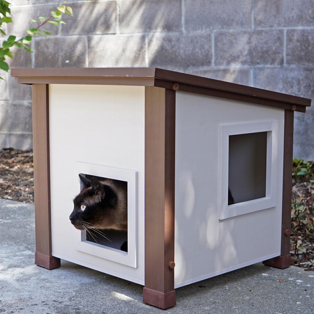 new age pet ecoflex albany outdoor feral cat house
