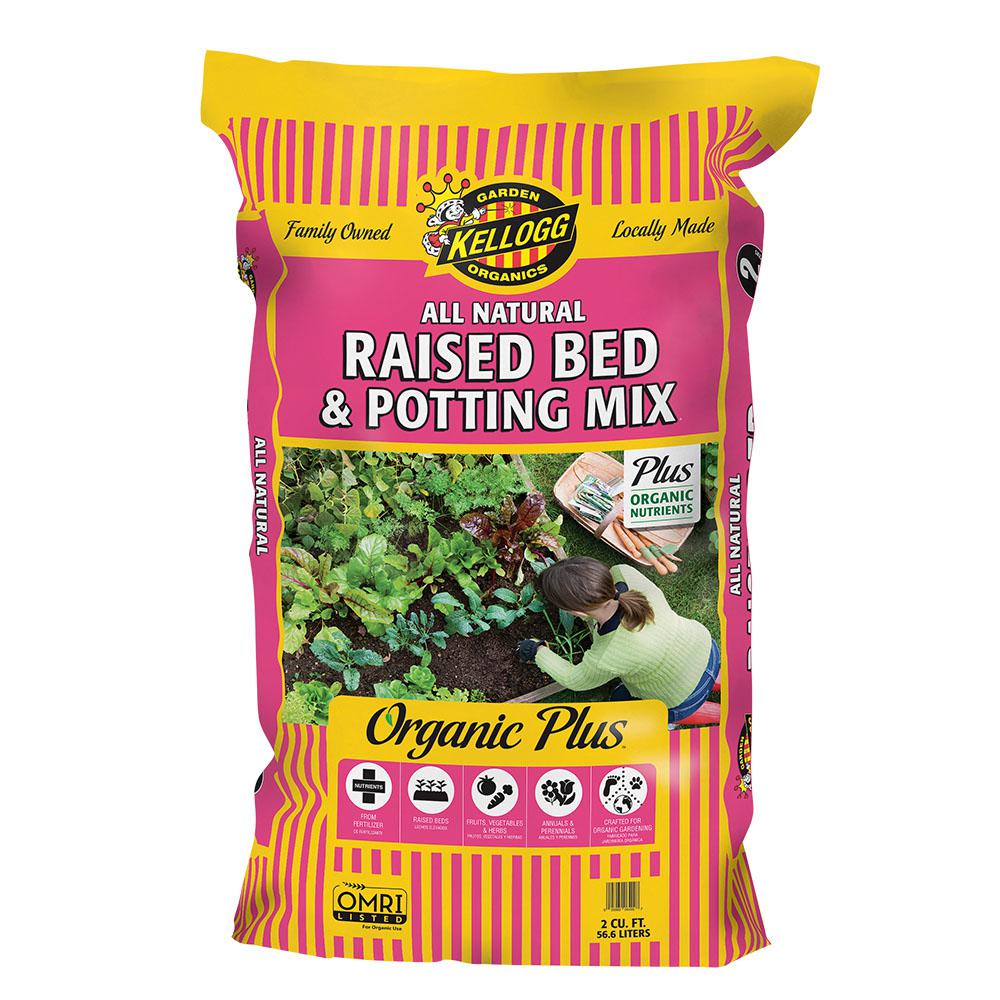 All natural raised bed and potting mix premium