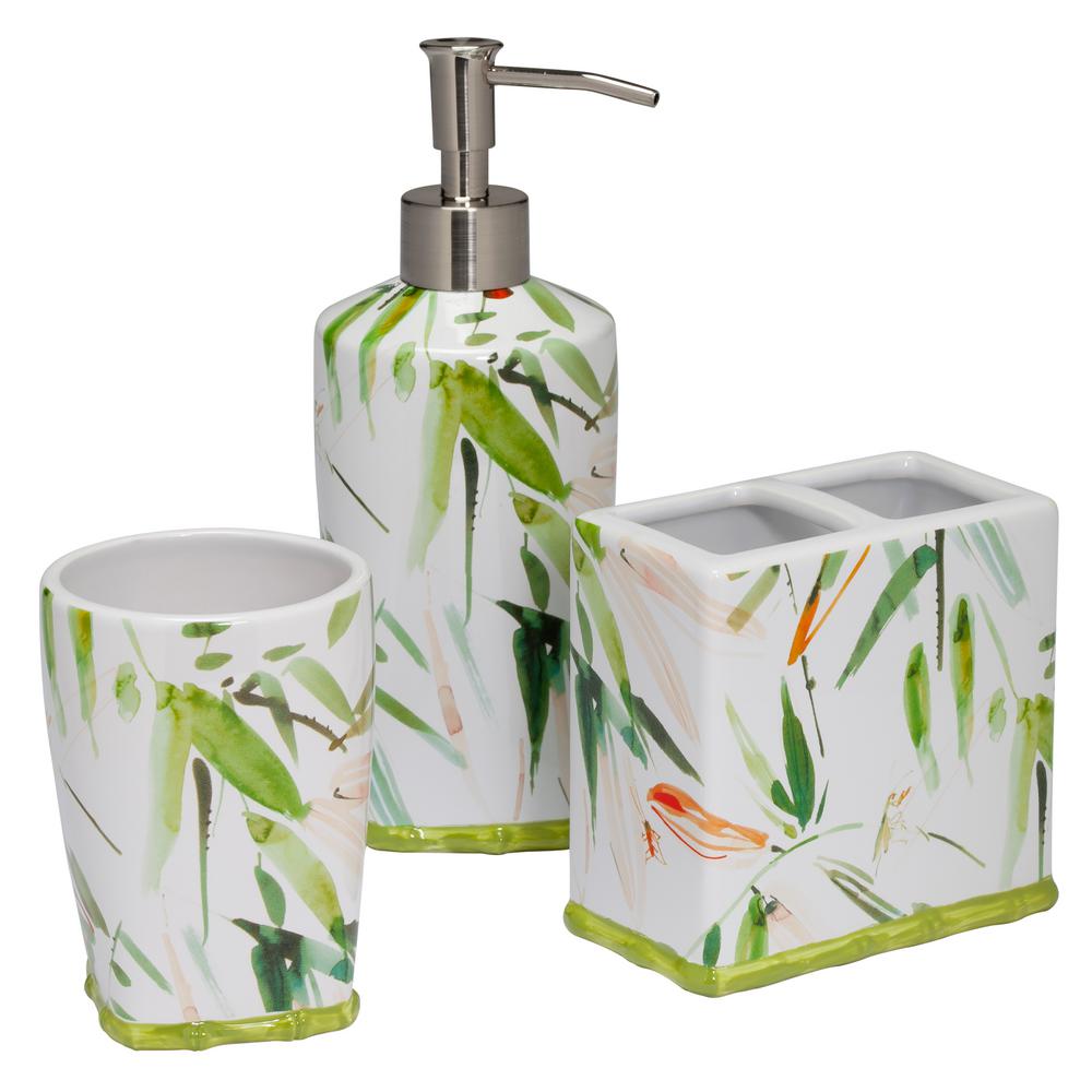 Creative Bath Fiji 3Piece Bath Accessory Set in MultiFIJ03MULT The