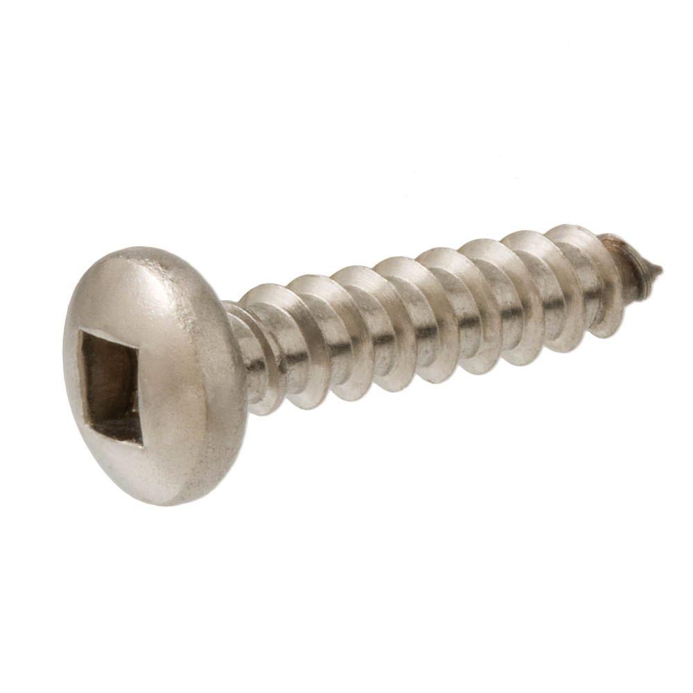 SNG604 100 Qty #6 x 1-1//4 304 Stainless Steel Phillips Pan Head Wood Screws