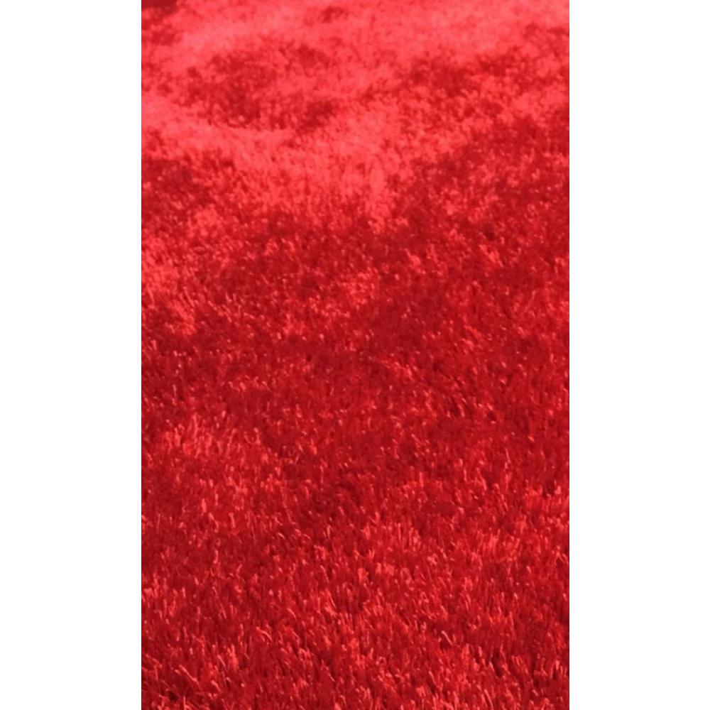 Amazing Rugs Fuzzy Gy Hand Tufted Area Rug In Red 8 Ft X 11