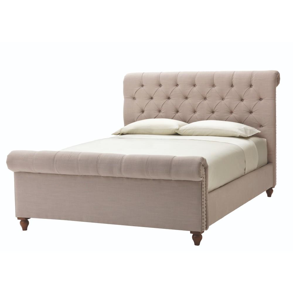 Home Decorators Collection Gordon Natural King Sleigh Bed