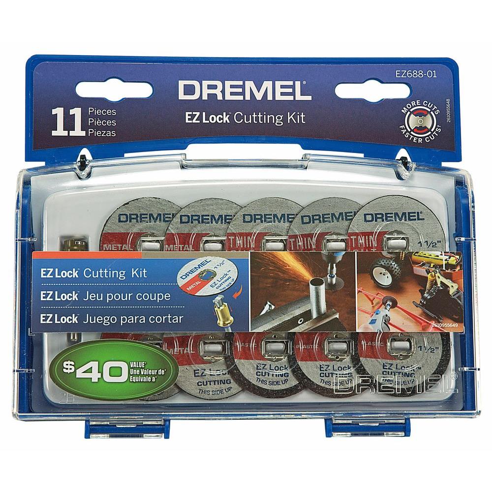 NEW SALE 5 DREMEL EZ476 ROTARY POWER TOOL 1-1//2/" EZ LOCK CUT-OFF WHEELS