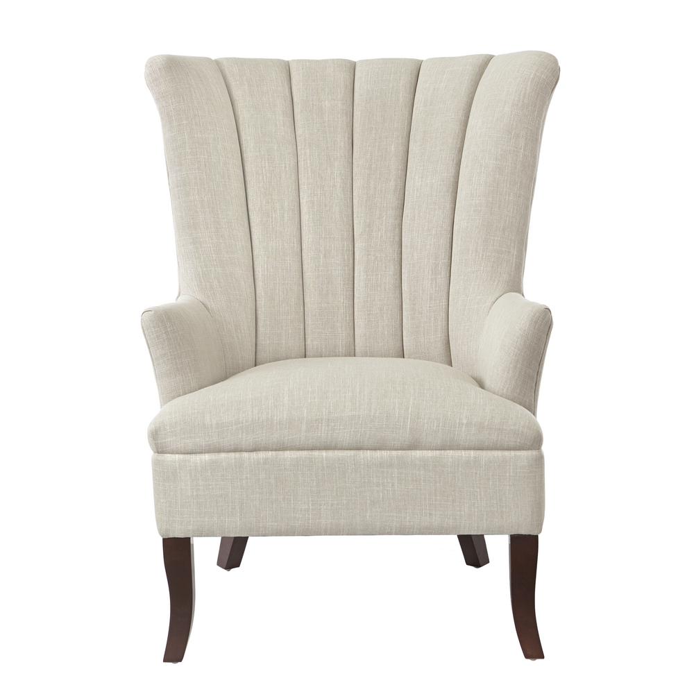Home Decorators Collection Carlotta Birch Linen Club Chair Home Decorators Collection Carlotta Birch Linen Club Chair