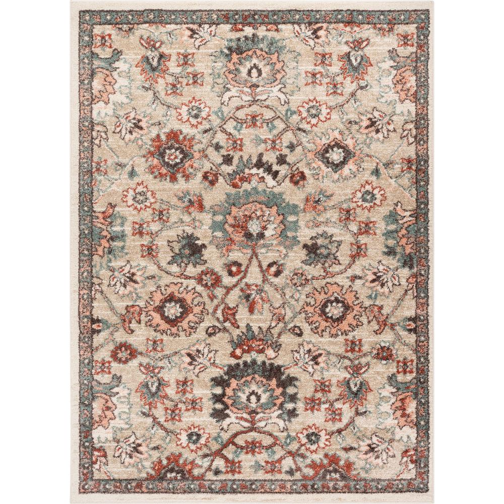 Well Woven Mystic Harper Modern Bohemian Vintage Floral Blush 5 ft. 3 ...