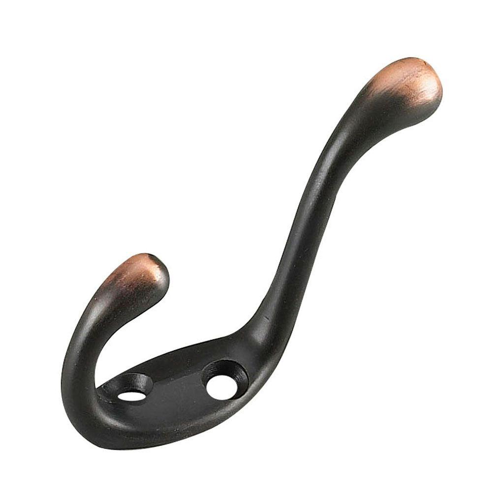 Richelieu Hardware 31/2 in. Oil Rubbed Bronze Heavy Duty Coat Hook