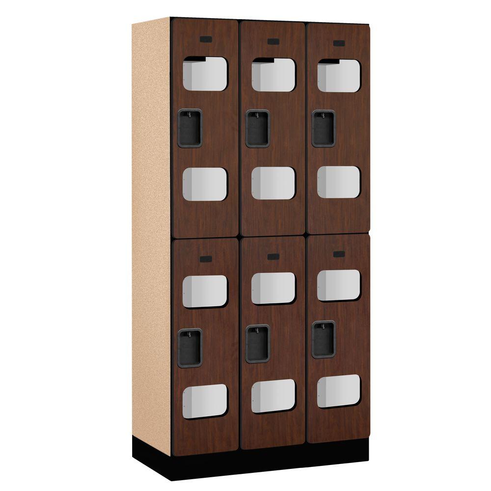 Home Decorators Collection Vernon Wood Storage Locker in Polar White