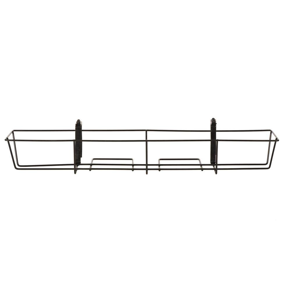 CobraCo 36 in. Adjustable Flower Box Holder-F3626-B - The Home Depot