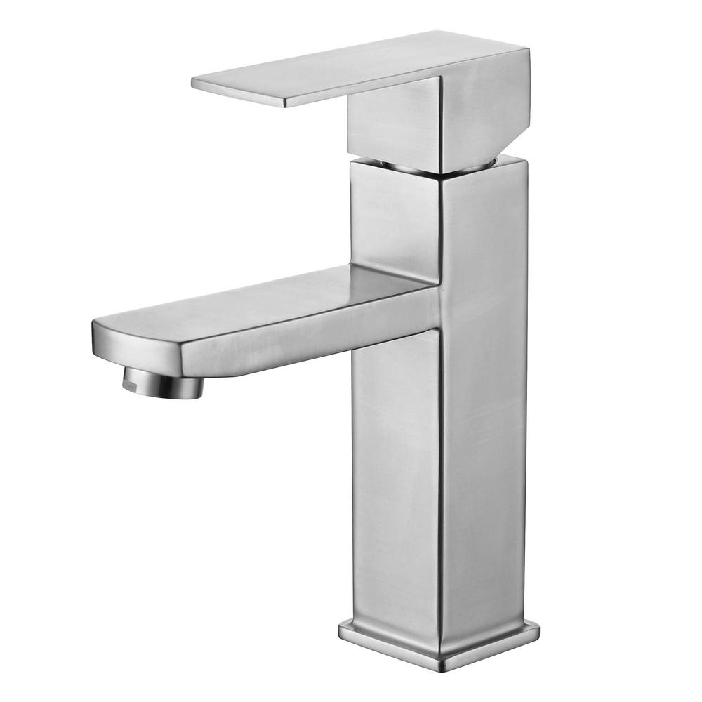 Y Decor Luxurious Single Hole Handle Bathroom Faucet In Y Decor Luxurious Single Hole Handle Bathroom Faucet In Brushed Nickel Finish