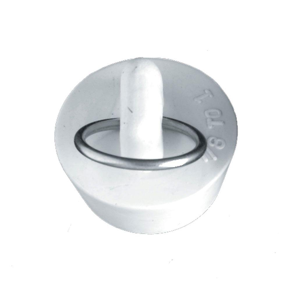 DANCO 7/8 in. Rubber Stopper in White81068 The Home Depot