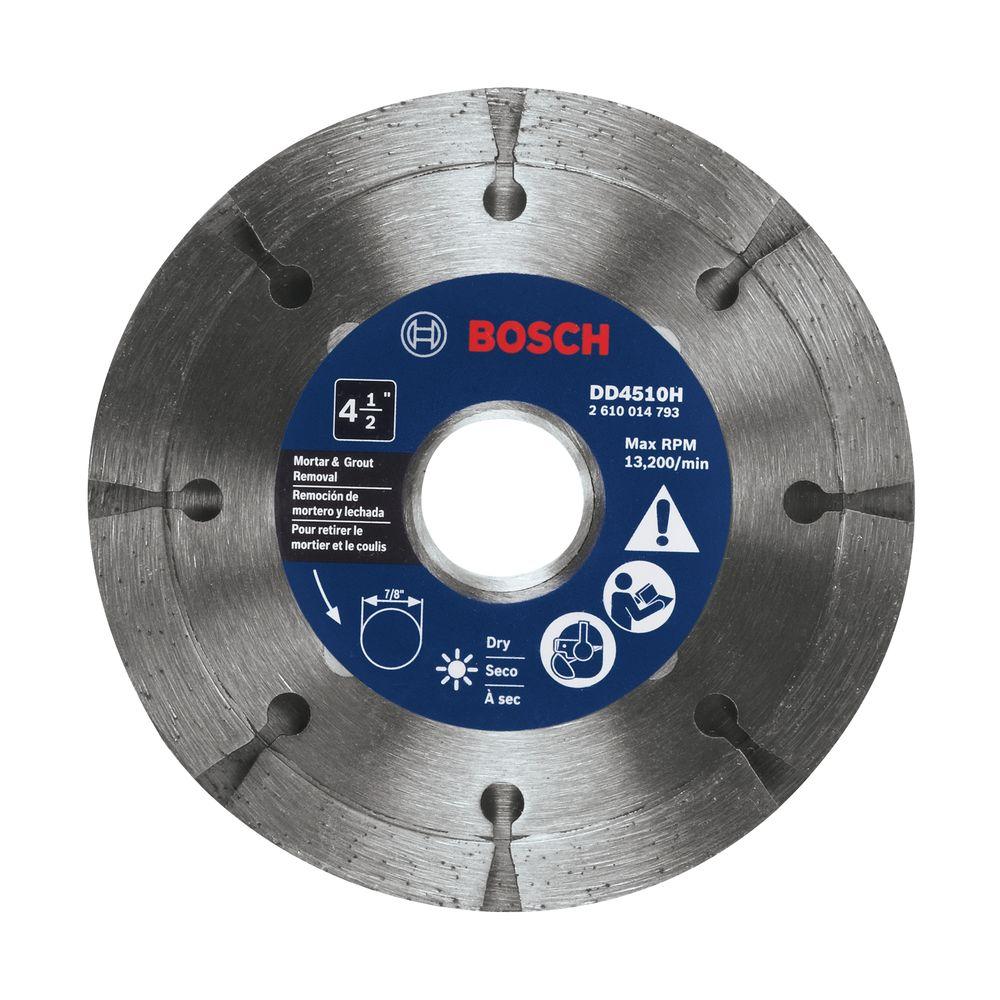 Bosch 41/2 in. Premium Sandwich Tuckpointing Diamond Blade for Mortar