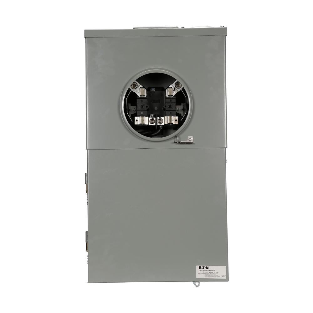 eaton 100 amp outdoor main breaker panel