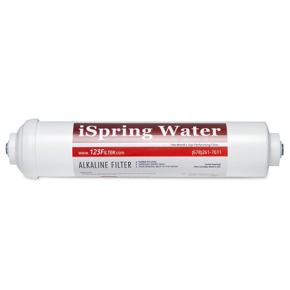 ISPRING Premium 10 in. Universal Inline Alkaline Replacement Water