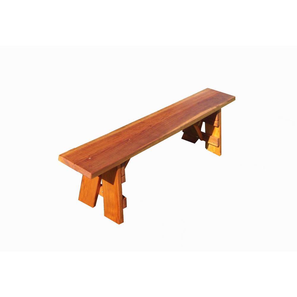 Best Redwood Outdoor 3 Ft 1905 Super Deck Picnic Bench Pbb 1905 Super Deck Redwood Picnic Bench