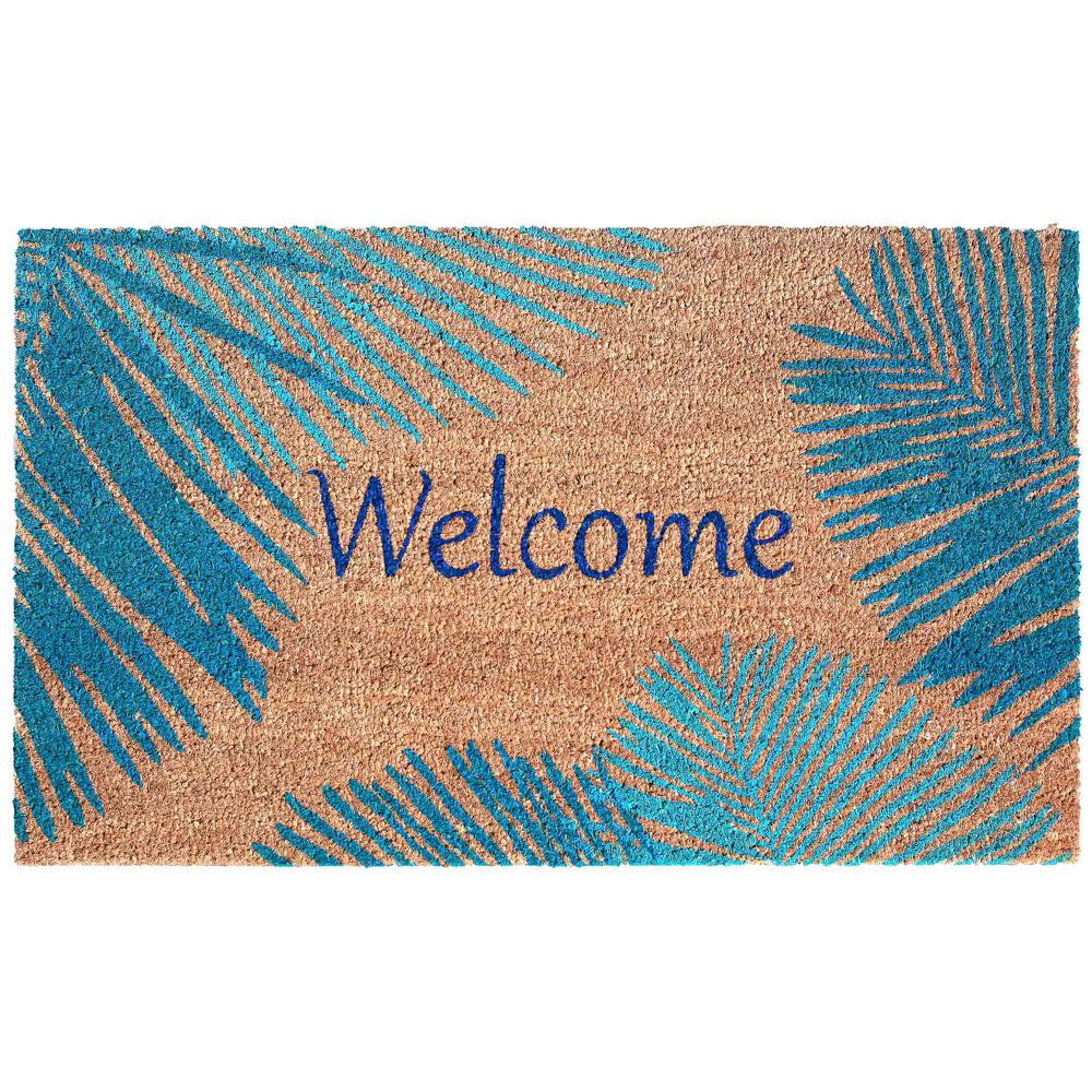 Liora Manne Natura Palm Border 24 In X 36 In Outdoor Mat