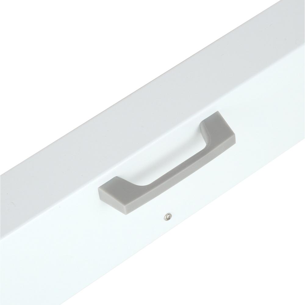 1000-750-Watt 240-208-Volt King Electric 4K2410BW K Series Baseboard Heater 4-Foot Bright White