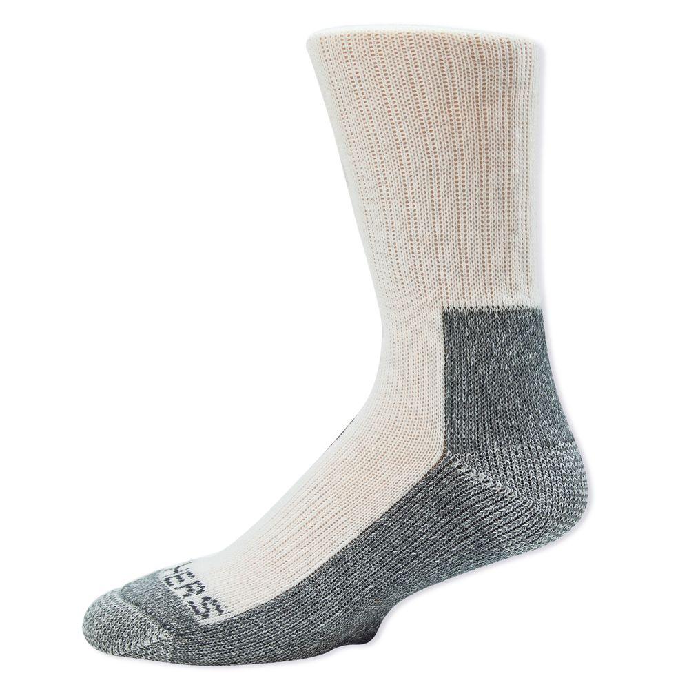 Skechers Men Shoe Size 6-12.5 Black/Gray Rubber Sock (2-Pack)-S102482 ...