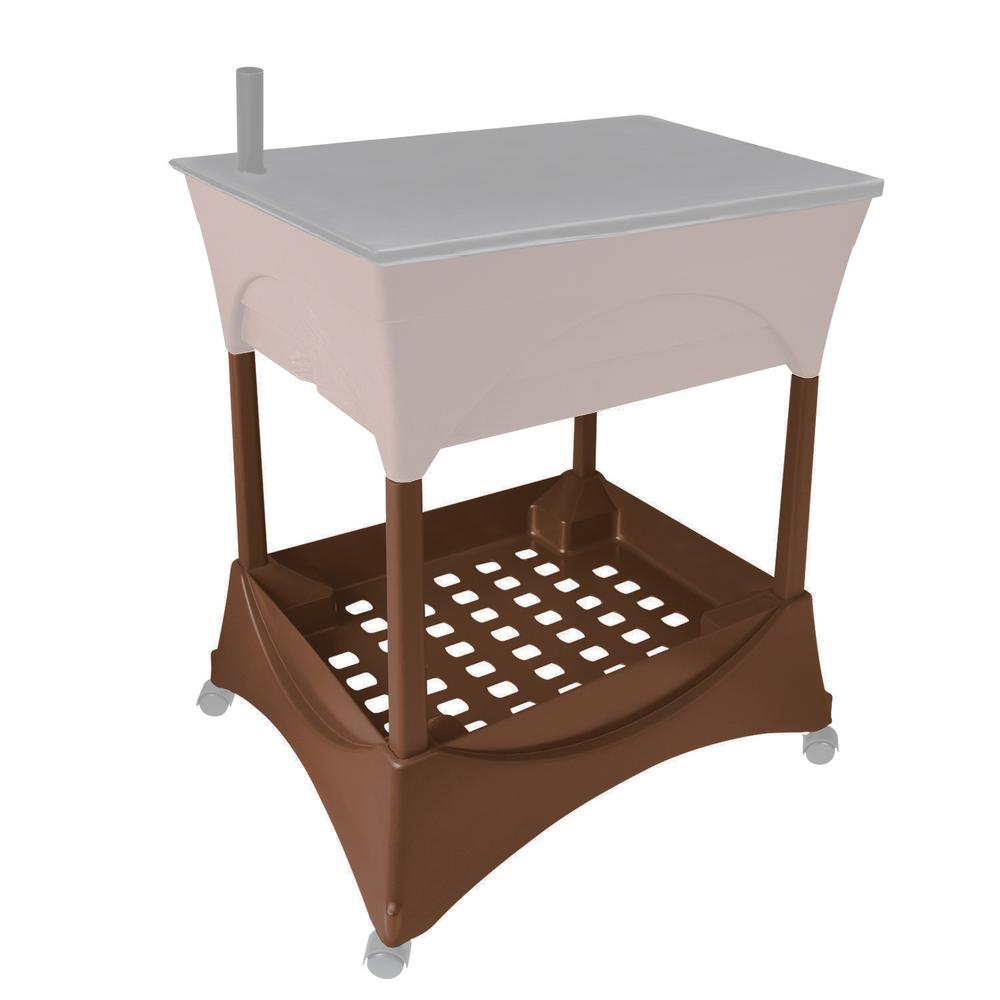 CITY PICKERS 24.5 in. x 20.5 in. Patio Raised Garden Bed Grow Box Kit