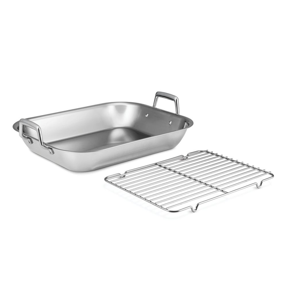 Cuisinart MultiClad Pro 6 Qt. Stainless Steel Roasting Pan MCP11716BR