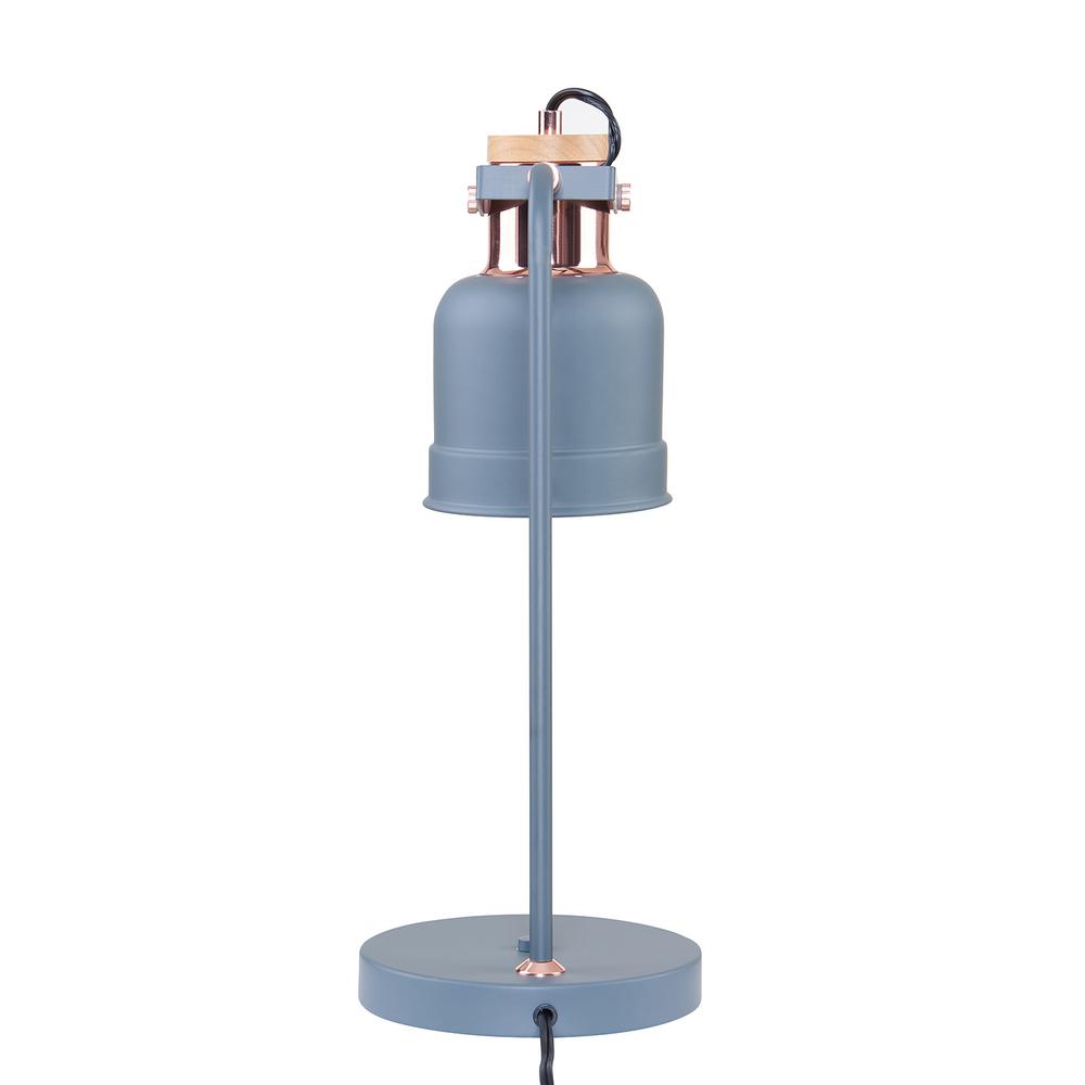 grey and rose gold lamp