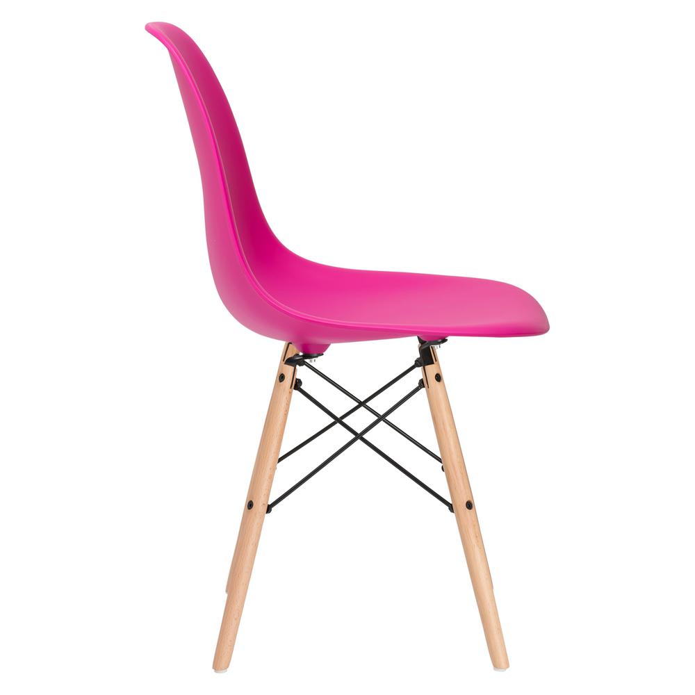 Стул woodville eames pc 015 пластик цвет белый