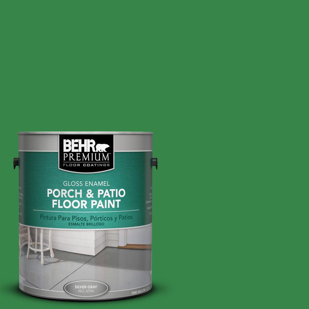 BEHR Premium 1 gal. PFC40 Green Gloss Porch and Patio Floor Paint