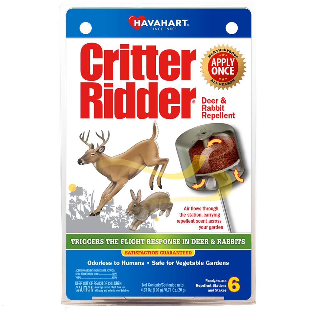 Havahart Critter Ridder Deer And Rabbit Weatherproof Repellent
