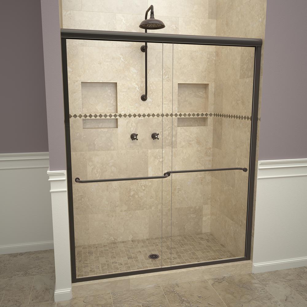Redi Slide 1200 Series 58 1 2 In W X 70 In H Semi Frameless