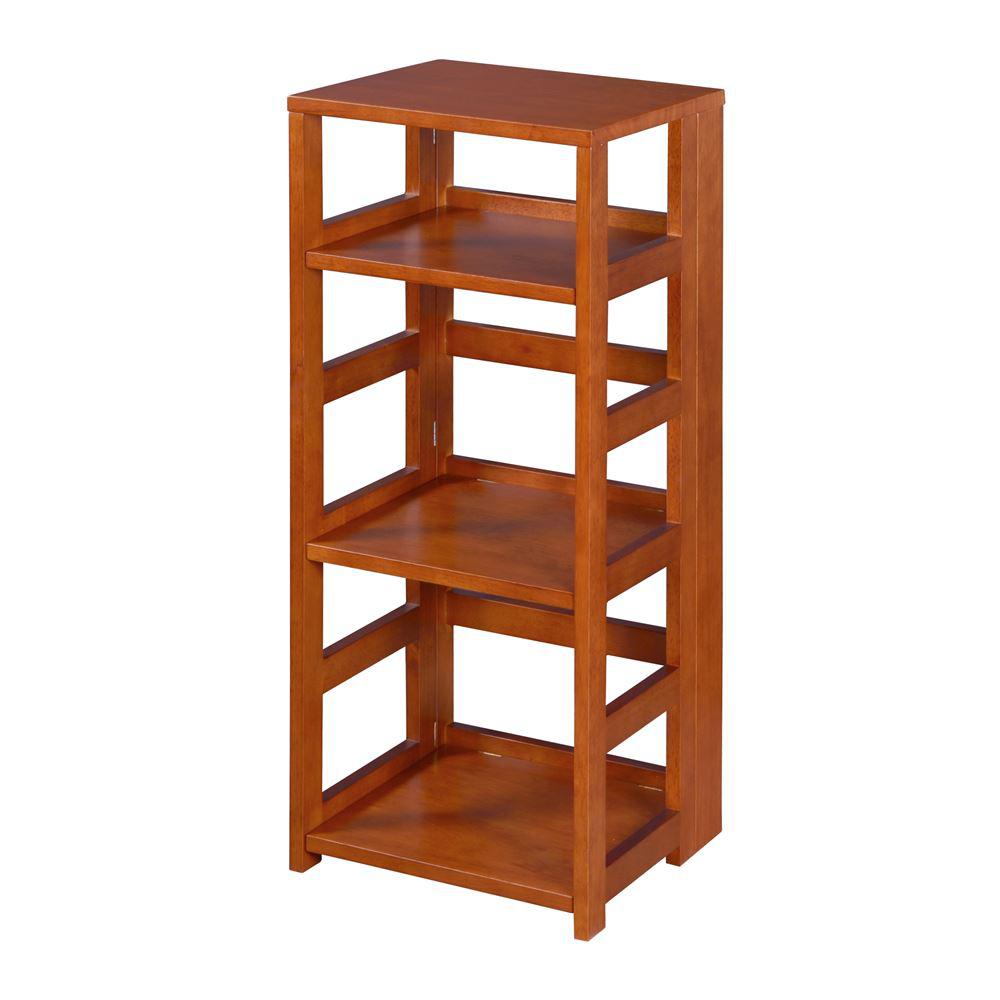 Regency 34 in. Cherry Wood 3shelf Standard BookcaseHDNESQ3412CH The