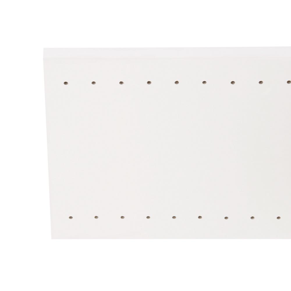Veranda Melamine White Shelf Drilled Board Common 3 4 In X 11 8 Ft Actual 0 75 97 Veranda Melamine White Shelf Drilled Board Common 3 4 In X 11 8 Ft Actual 0 75 97