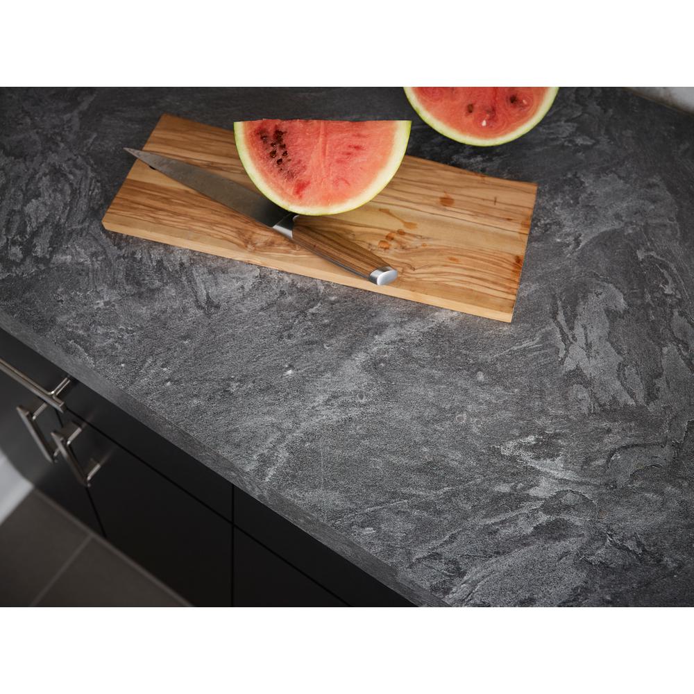 Formica 4 Ft X 8 Ft Laminate Sheet In Silver Galaxy Slate With
