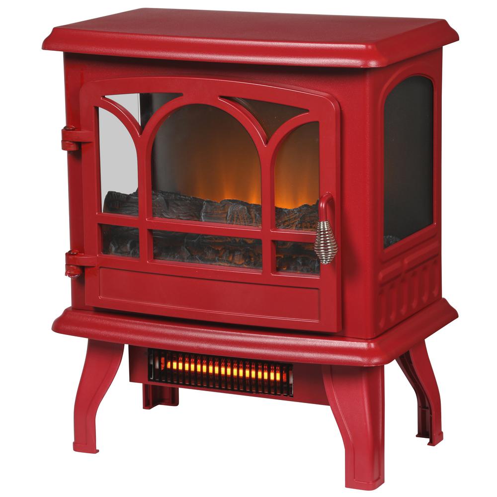 Hampton Bay Kingham 1,000 sq. ft. Panoramic Infrared Electric Stove in ...