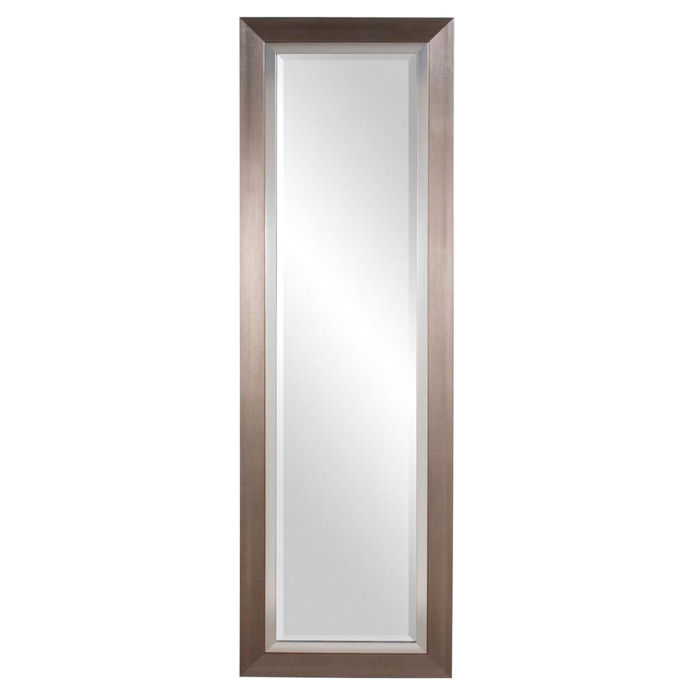 Howard Elliott Chicago Brushed Silver Tall Decorative Mirror 69044 Howard Elliott Chicago Brushed Silver Tall Decorative Mirror