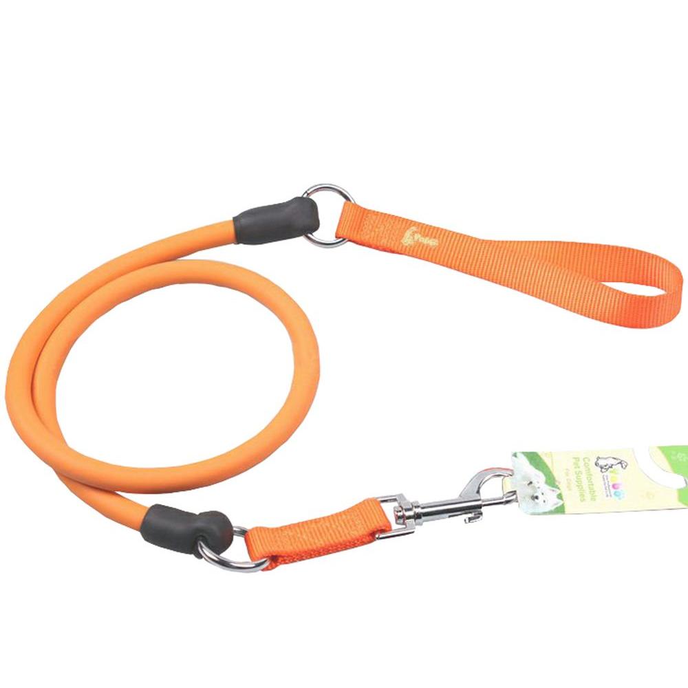 PET LIFE Orange SportyDash ExtremeStretch Performance Rubberized Dog