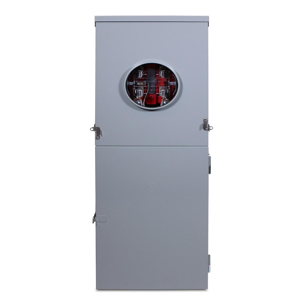 GE 200 Amp 20Space 40Circuit Combination Main Breaker/Ringless Meter