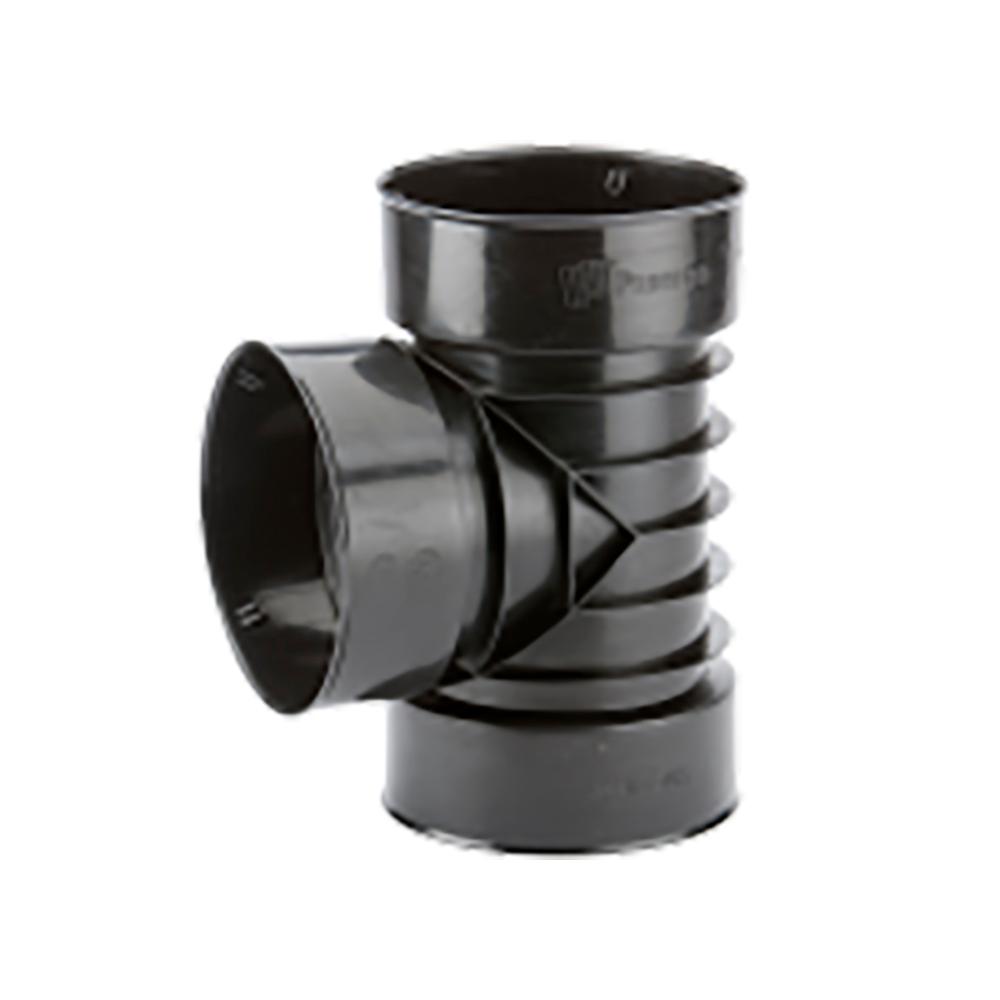 drain flex fittings pipe polyethylene hdpe degree tee pro