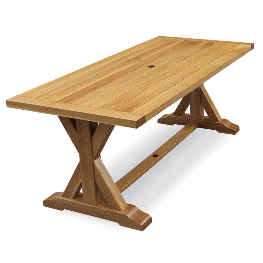 Northbeam Natural Wood Picnic Table With Built In Cooler