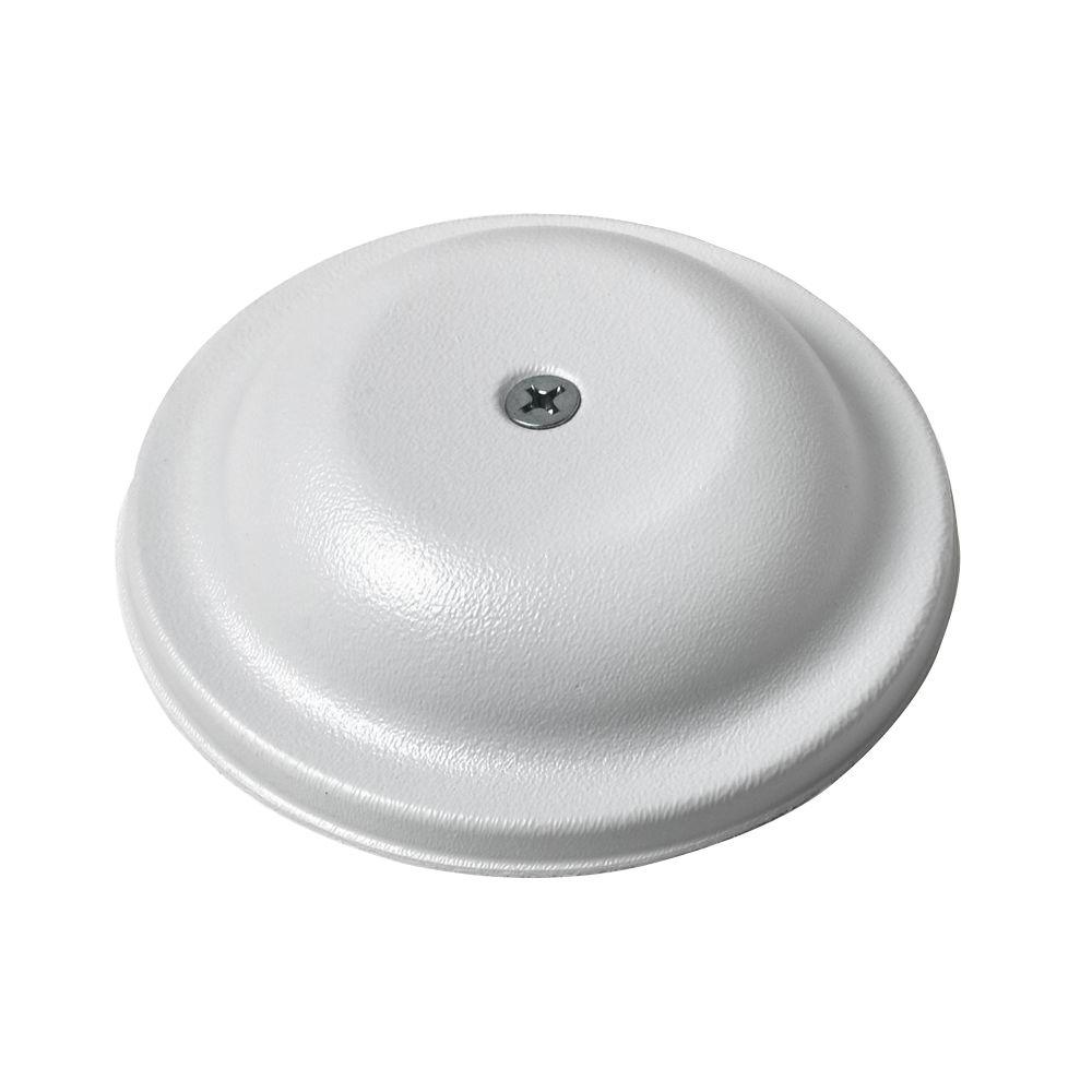 Oatey 4 in. StainlessSteel Bell Cover Plate in White34420 The Home