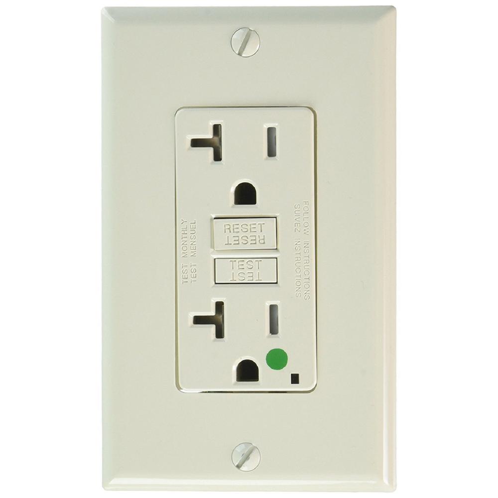 Leviton 20 Amp SmartlockPro Hospital Grade Extra Heavy Duty Tamper