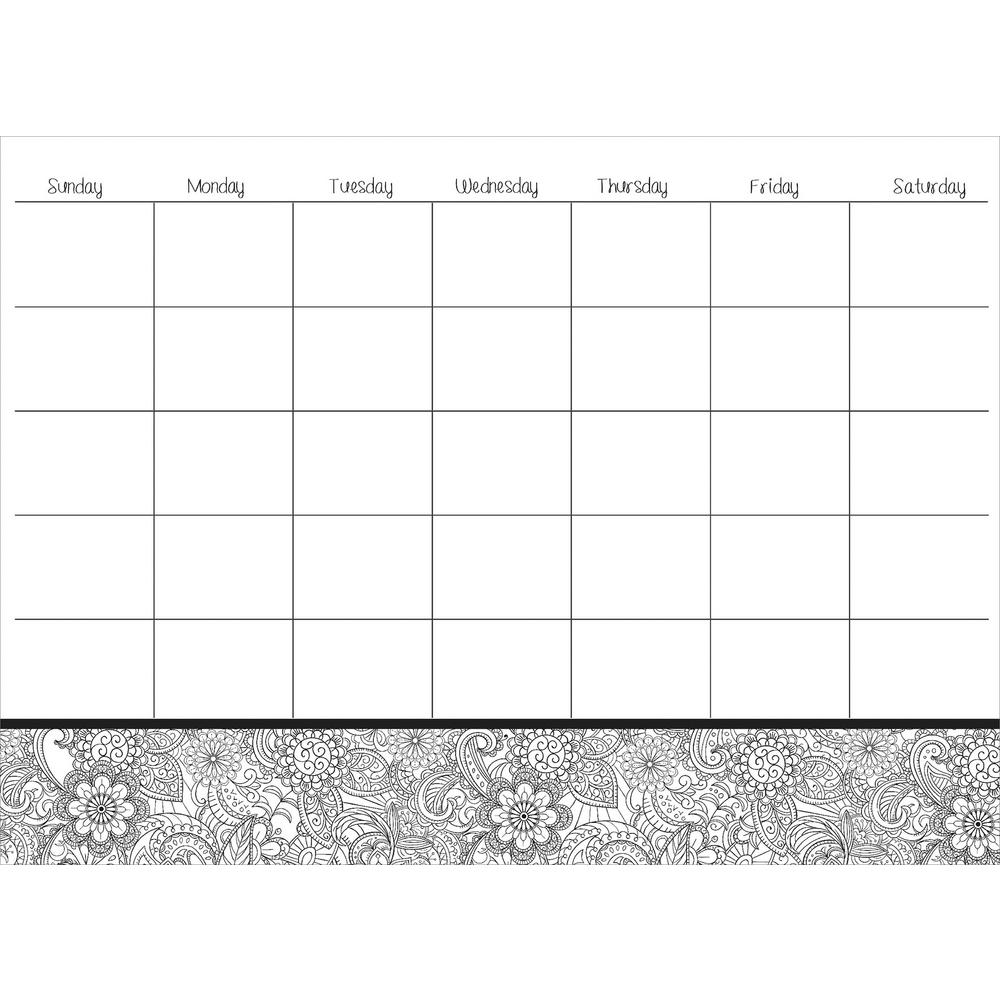 Wall Pops Dry Erase Calendar Decal Monthly White Wall Design Ideas