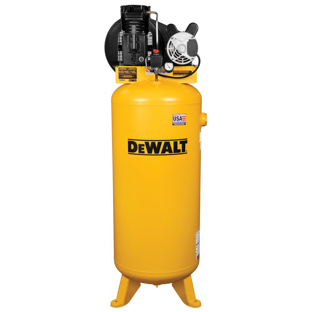 Dewalt 60 Gal Vertical Stationary Electric Air Compressor Dxcmla3706056 The Home Depot
