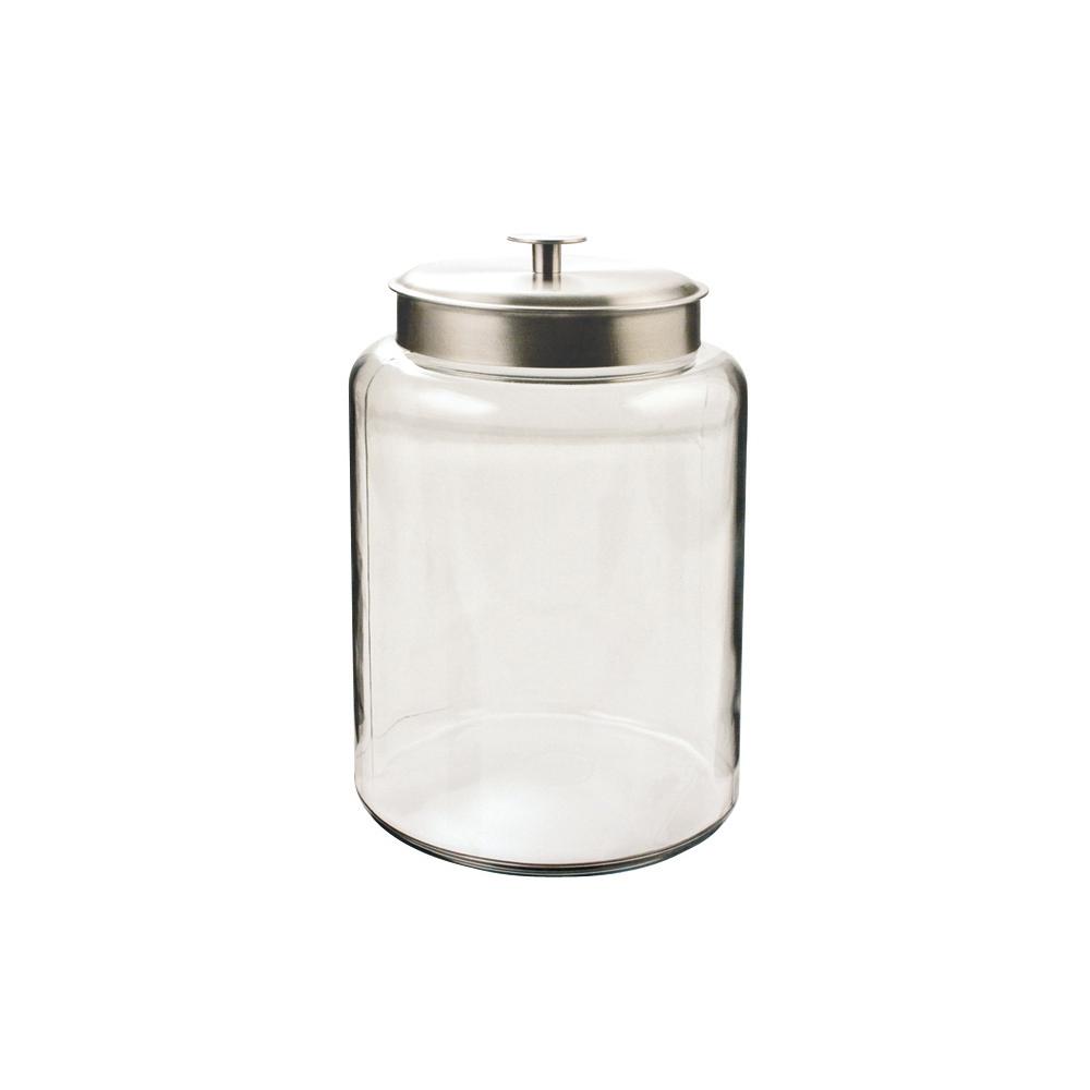 Anchor Hocking 2 5 Gal Montana Jar With Aluminum Cover 95507 The Montana Jar With Aluminum Cover By Anchor Hocking