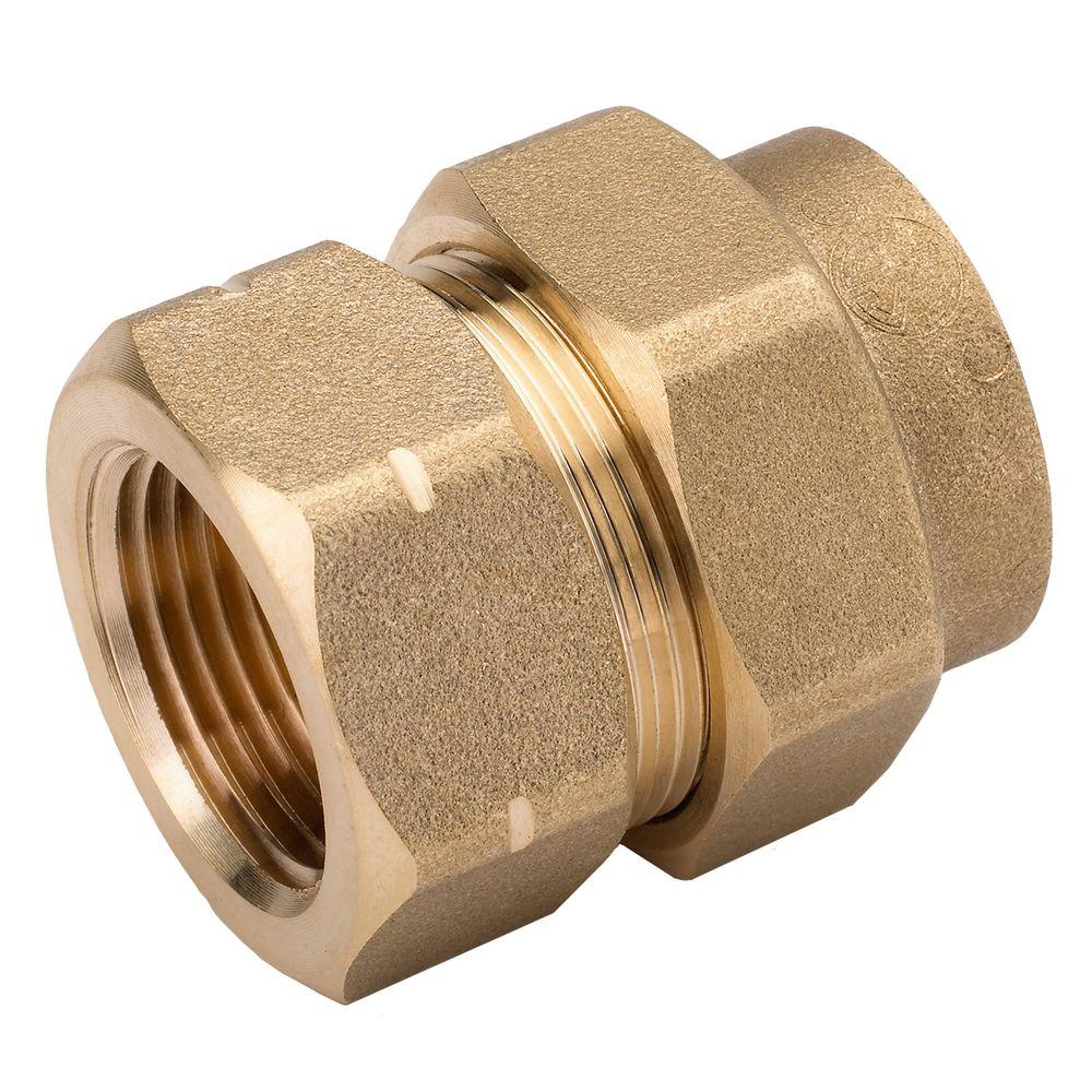 Home Flex 3 4 In Csst X Fipt Brass Female Adapter