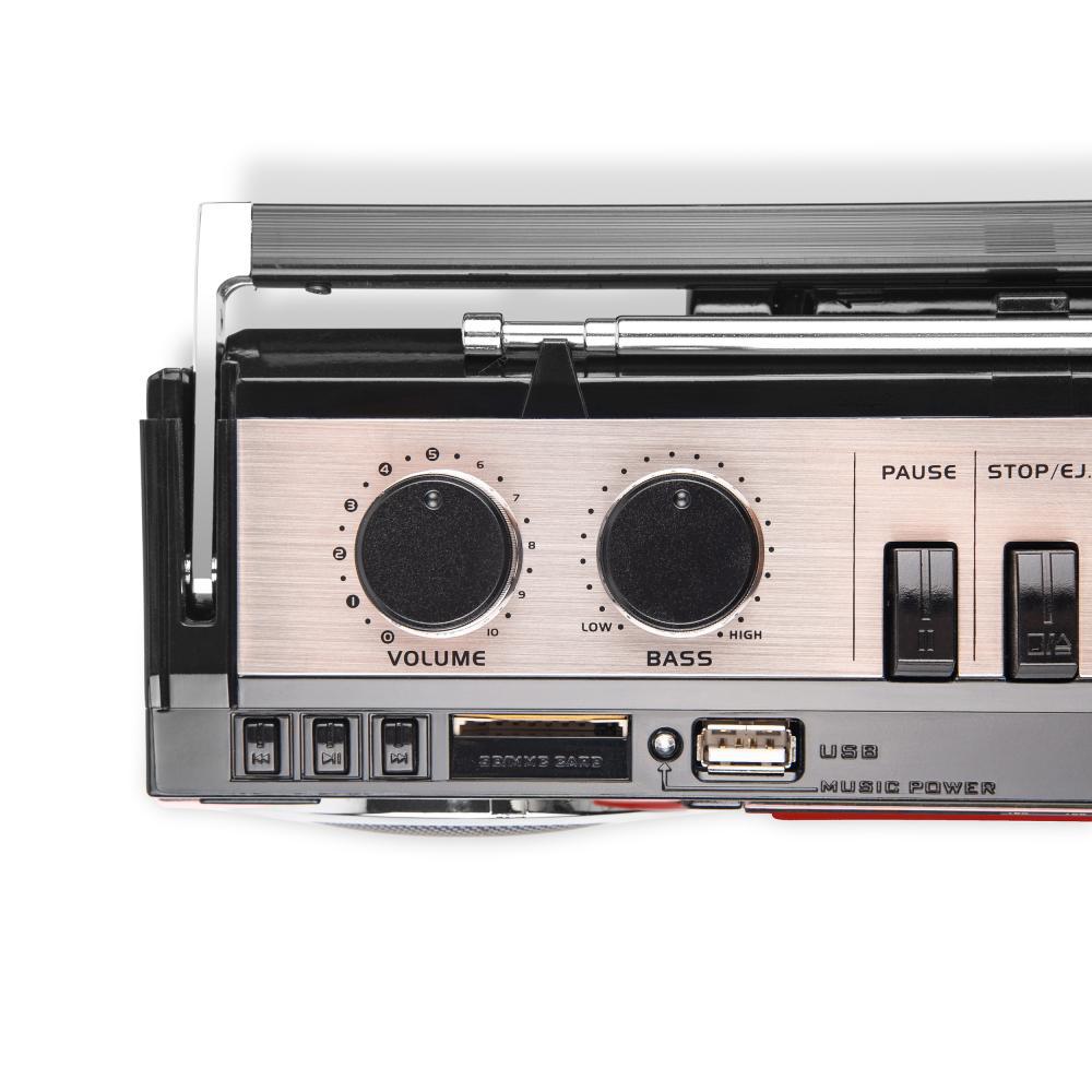 bluetooth cassette boombox