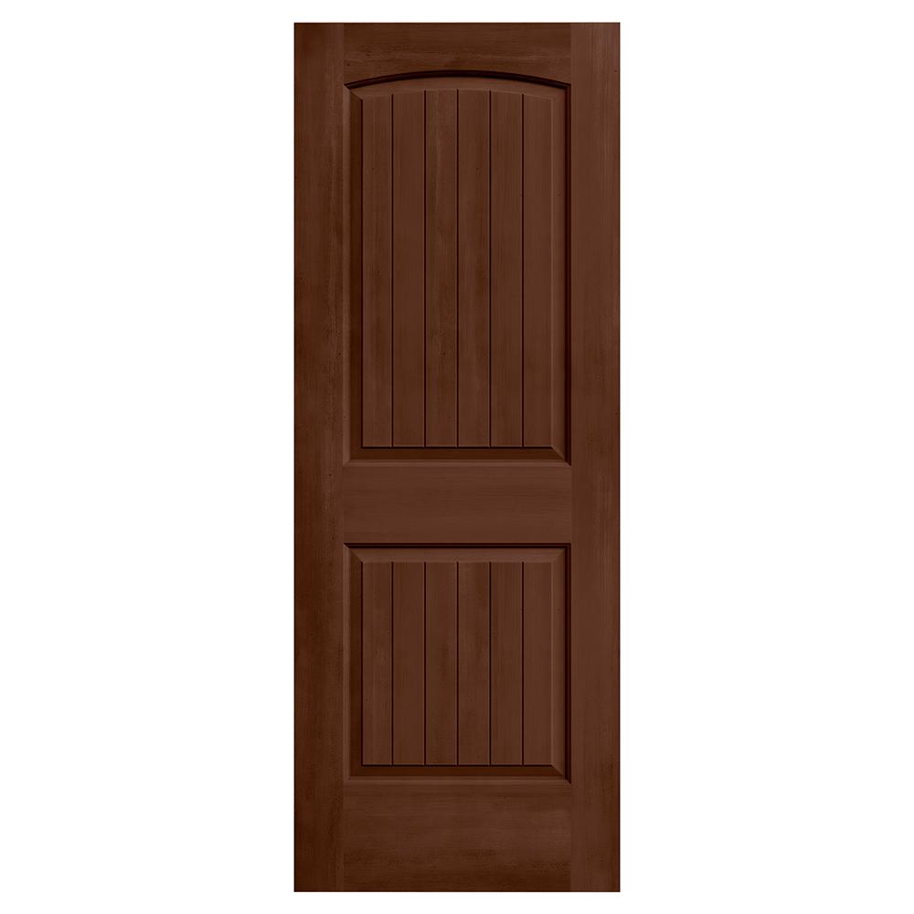 Jeld Wen 28 In X 80 In Santa Fe Milk Chocolate Stain Molded