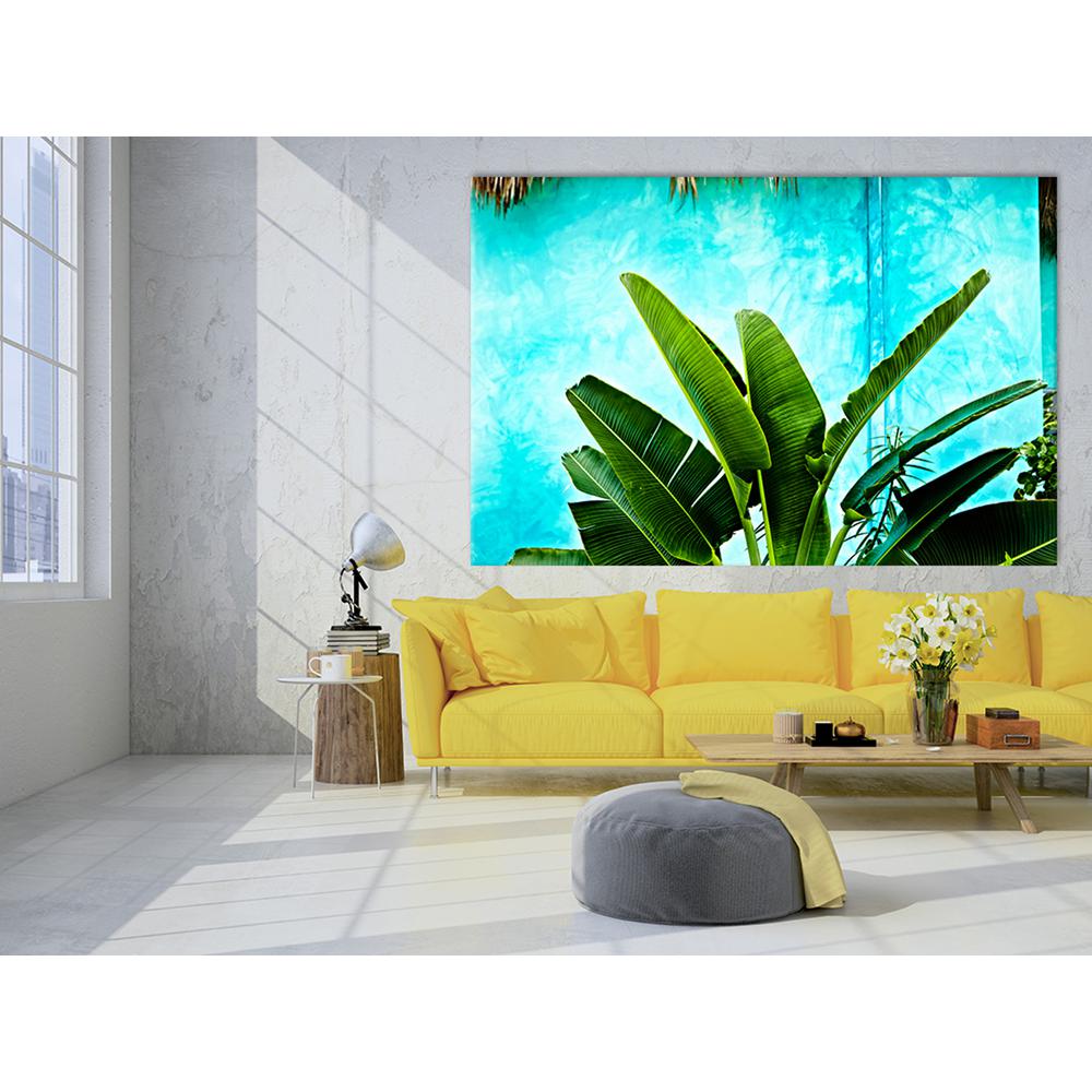 Clicart 48 in. x 72 in. "Tropical II" by Peter Morneau Printed Framed Canvas Wall ArtCT2178K6