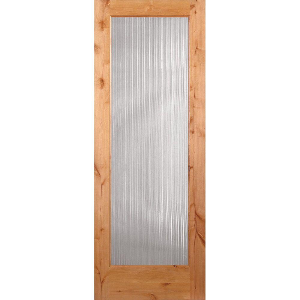 Feather River Doors 36 In X 80 In Reed Woodgrain 1 Lite